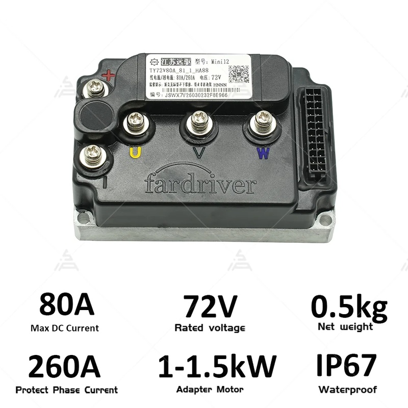 QSP090B-80 72V 1000W Central M - огляд і ціна Mid Drive Conversion Kit 1000W